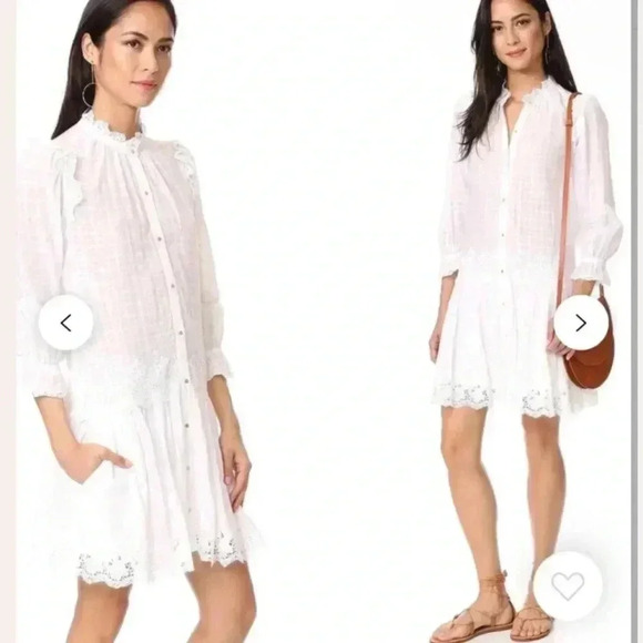 Ulla Johnson Dresses & Skirts - ULLA JOHNSON White Nessa Dress